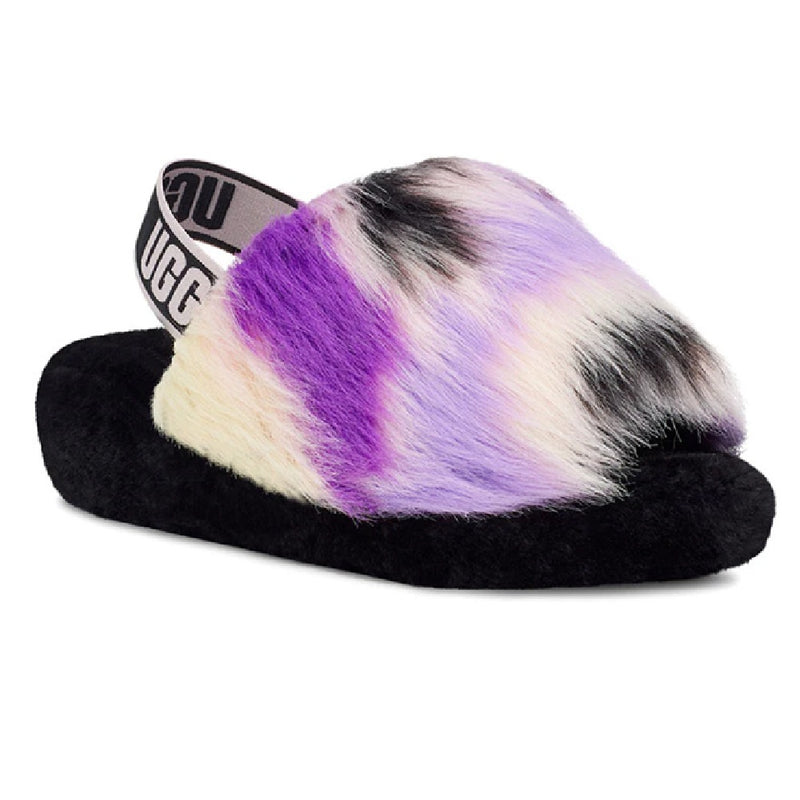Women's UGG Fluff Yeah Slide Tie Dye Magnolia (1117326-MGNL)