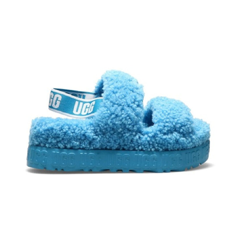 Women's UGG Oh Fluffita Slide Splash Blue (1120876-SPL)