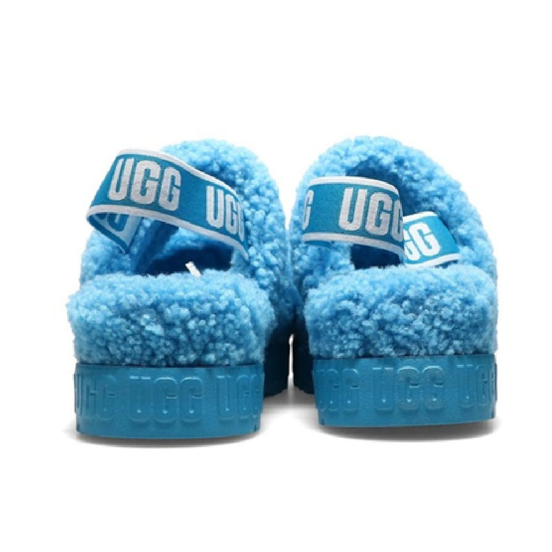 Women's UGG Oh Fluffita Slide Splash Blue (1120876-SPL)