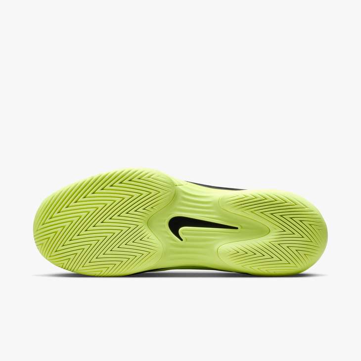 Women's Vapor 12 Hard Court Tennis Shoes in Black/White-Lt Lemon Twist