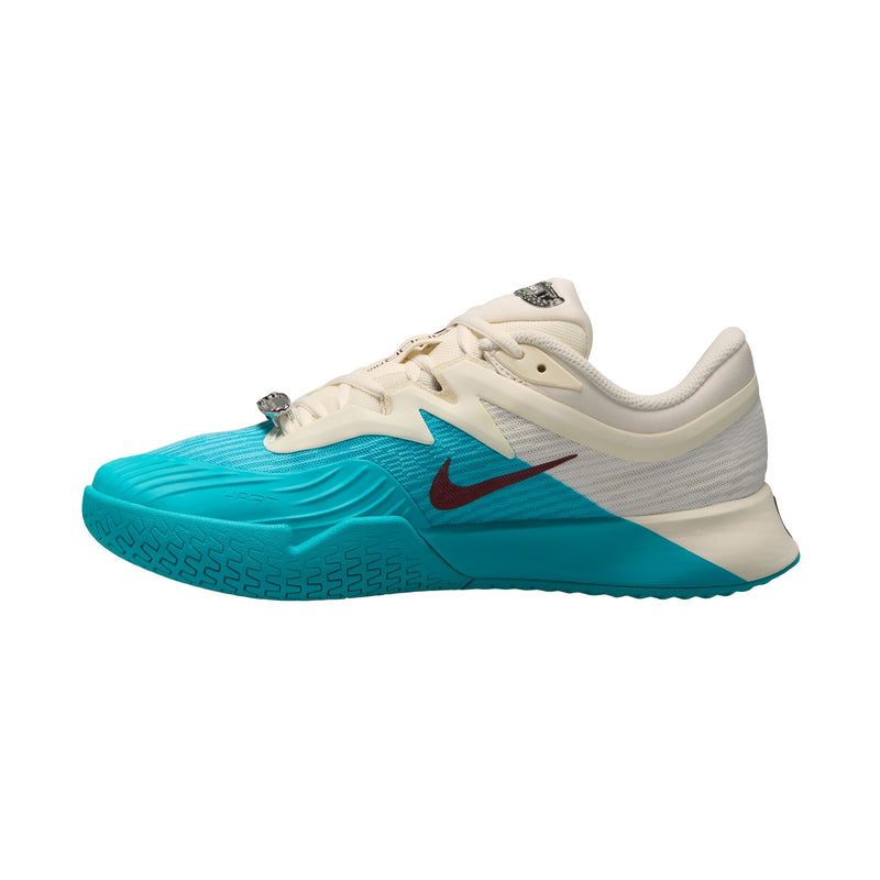 Women's Vapor Pro 3 PRM Womens Tennis Shoe in Dusty Cactus/Dark Team Red-Pale Ivory