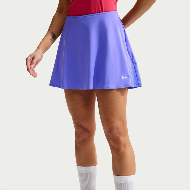 Women's Victory Dri-FIT Flouncy Tennis Skirt in Sapphire/White