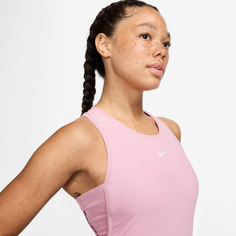 Women's Victory Tank Top in Pink Foam/White