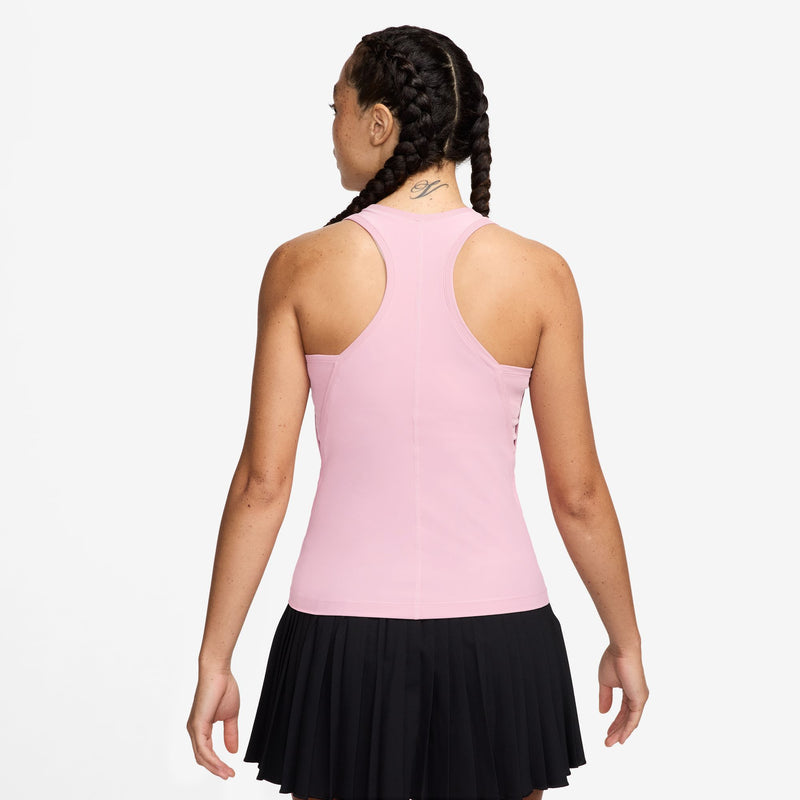 Women's Victory Tank Top in Pink Foam/White