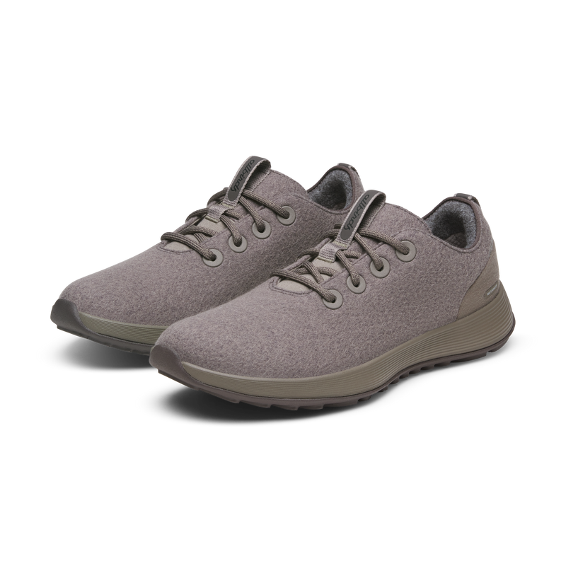 Women's Wool Runner NZ Waterproof - Weathered Brown (Weathered Brown Sole)