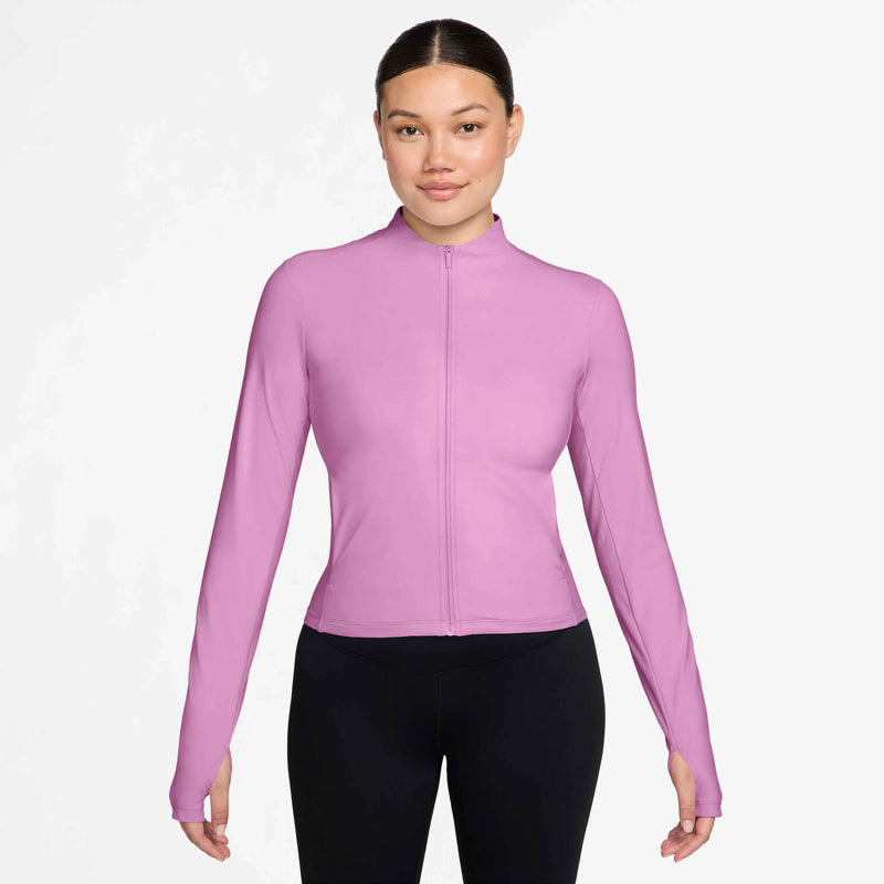 Women's Zenvy Dri-FIT Full-Zip Jacket in Lt Magenta/White