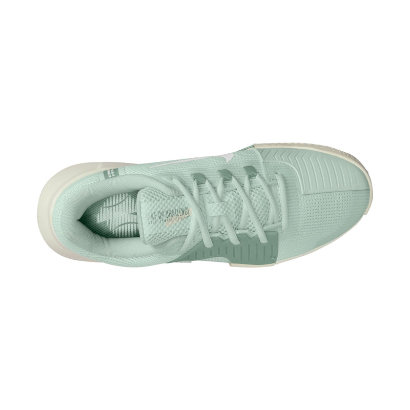 Women's Zoom GP Challenge 1.5 Hard Court Tennis Shoes in Barely Green/White-Steam-Sea Glass