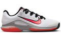 Women's Zoom Vapor 12 HC in white/hot lava-wolf grey