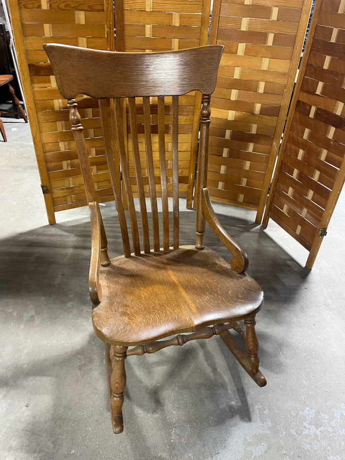Wood Rocking Chair ***SITS LOW***