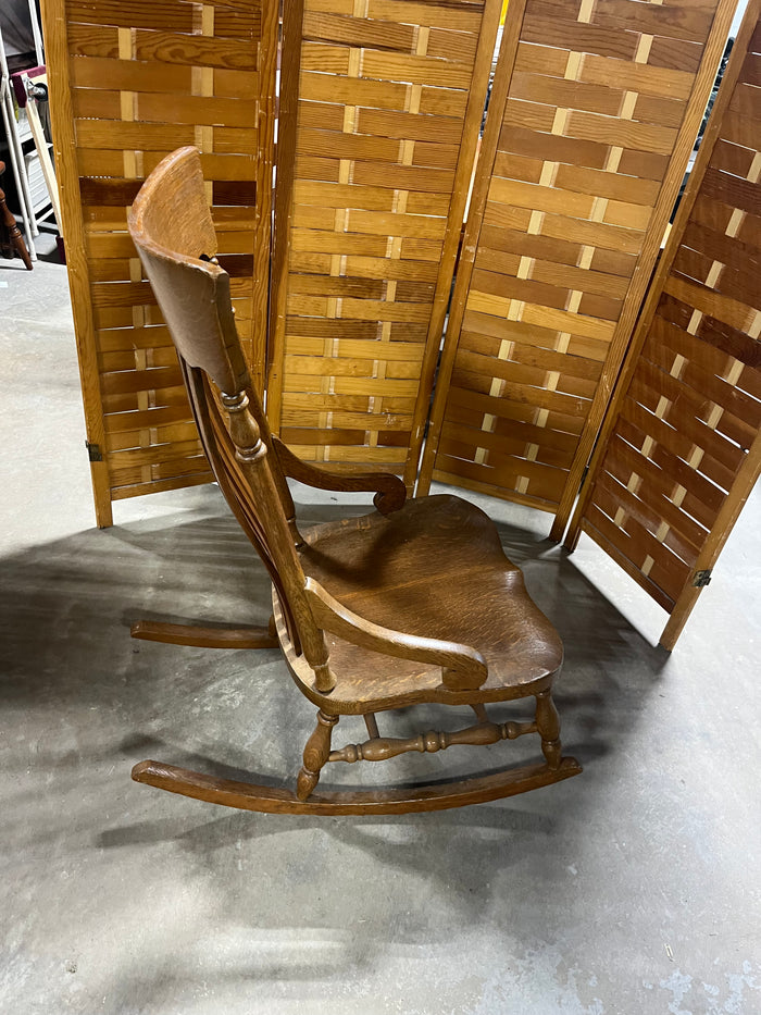 Wood Rocking Chair ***SITS LOW***