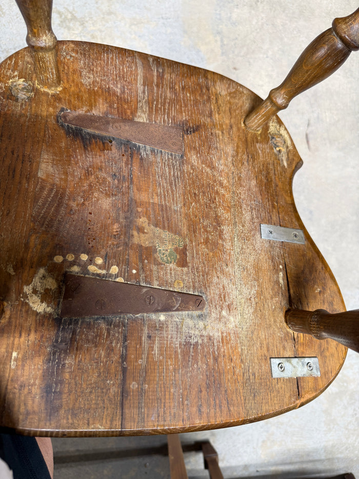 Wooden Windsor Farmhouse Chair