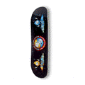 World Industries Battle 2000 Mini Skateboard Deck - Black/Holo