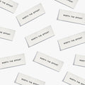 Worth The Effort Sewing Labels | by KATM