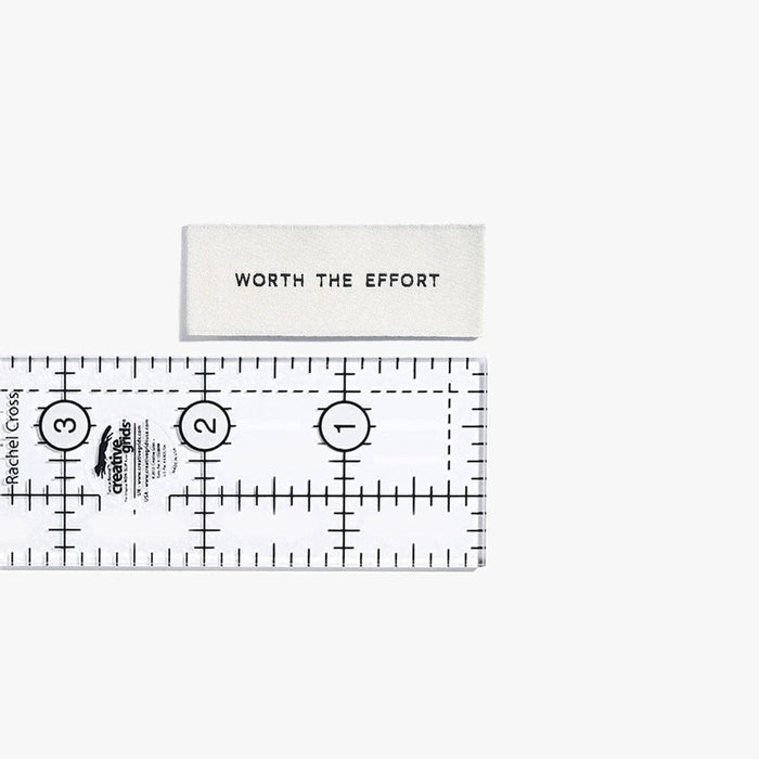 Worth The Effort Sewing Labels | by KATM