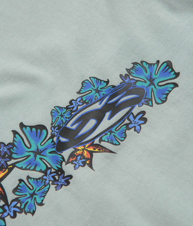 Yardsale Flower T-Shirt in Grey