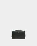 York Pouch In Black Grained Leather
