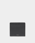 York Wallet In Black Grained Leather