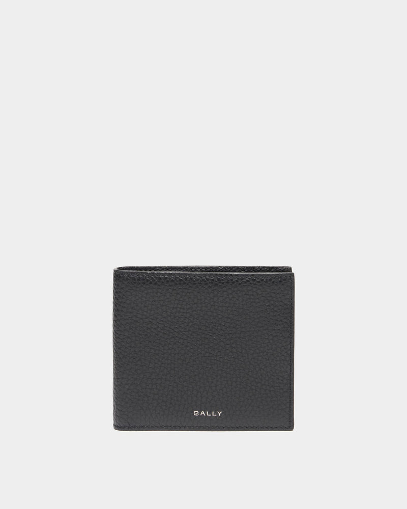 York Wallet In Black Grained Leather