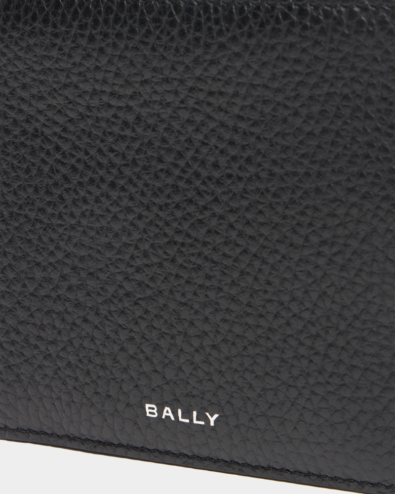 York Wallet In Black Grained Leather