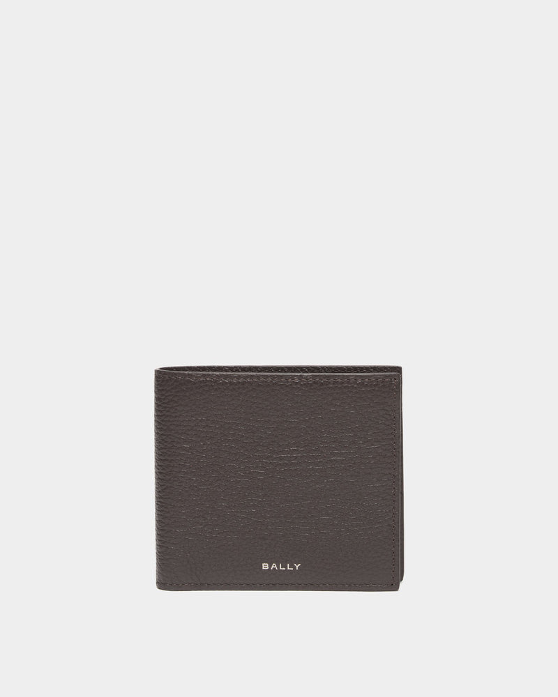 York Wallet In Brown Grained Leather