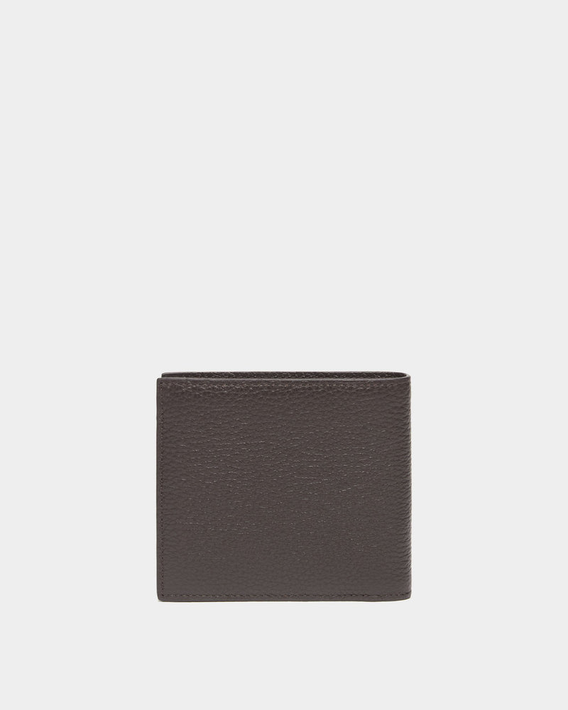 York Wallet In Brown Grained Leather