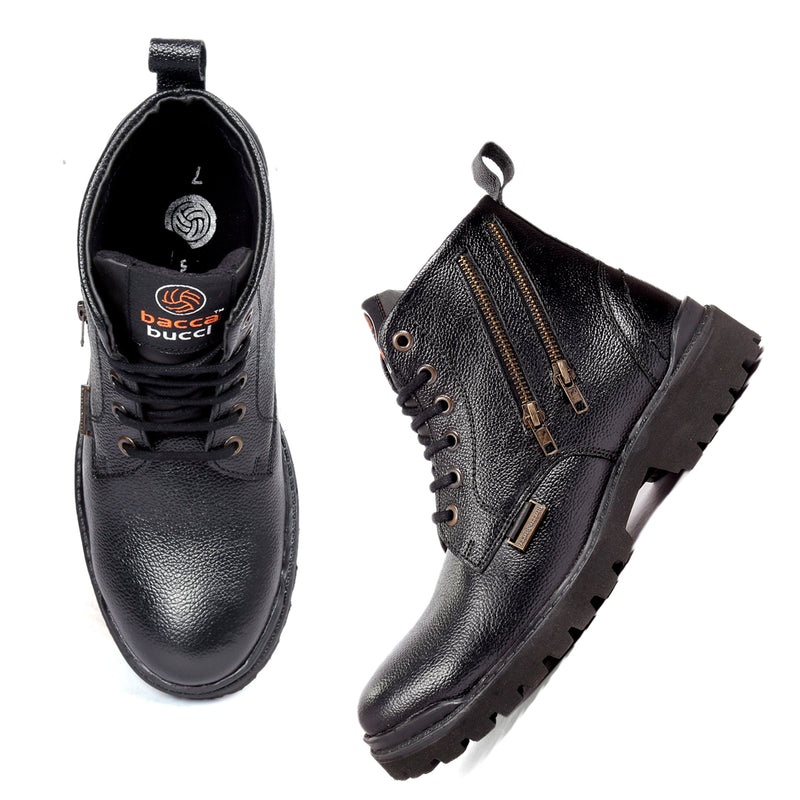 military boots, leather boots, leather boots for men, genuine leather boots
